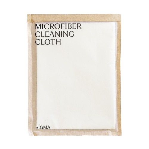 Sigma microfibre lens cleaning - sigma,