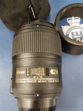 6) Nikon AF-S Micro Nikkor