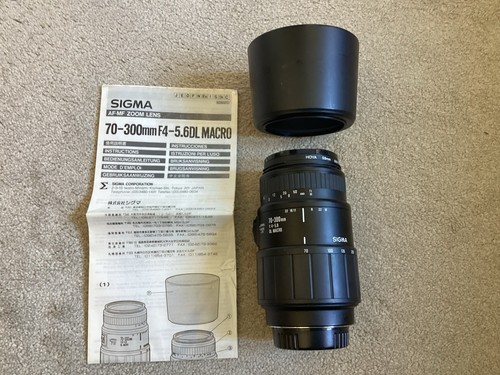Sigma zoom lens - lens, 70-300mm