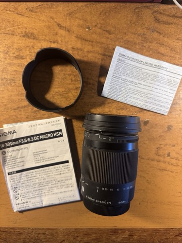 Sigma 300mm 6 3 - sigma, 18-300mm