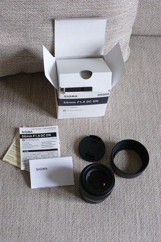 Sigma 56mm dc dn - f1.4,
