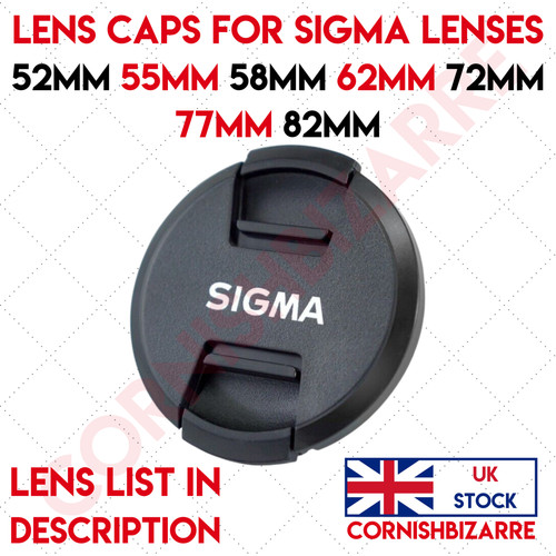 Lens cap for sigma 52mm - lens,