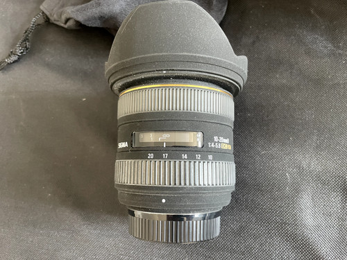 Sigma 20mm 0 - ex, hsm