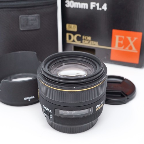 Sigma 30mm ex dc - sigma, hsm