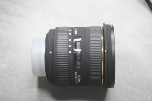 Sigma 20mm 0 - ex, 10-20mm