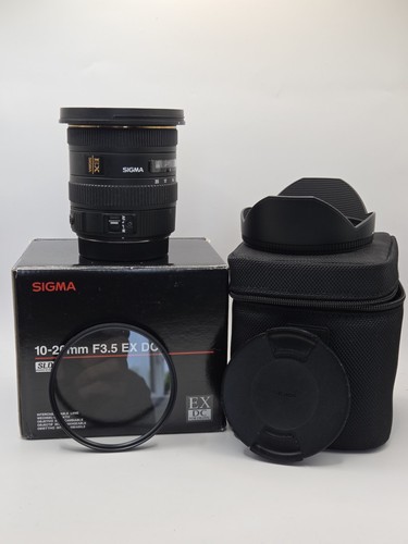 Sigma 20mm ex - 10-20mm, dc