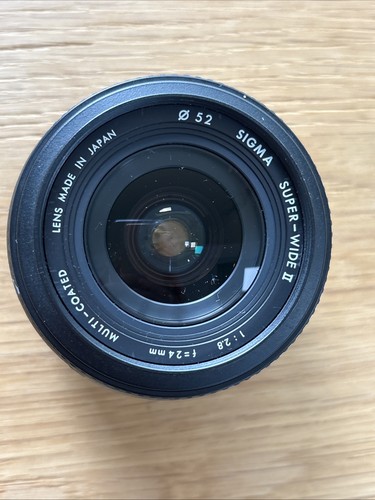Sigma super wide 24mm 8 - sigma, ii
