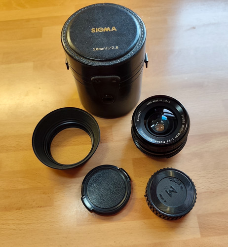 Sigma 28mm wide angle - wide,