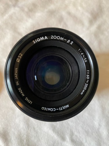 Sigma 200mm 5 6 - sigma, 1:4-5.6