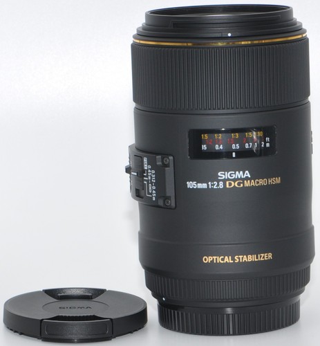 Sigma 105mm dg - f2.8, ex