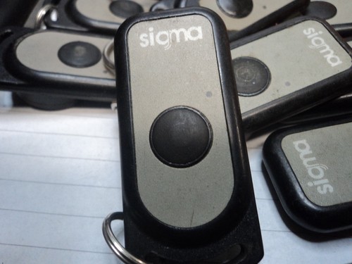 Sigma alarm remote - sigma,