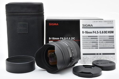 Sigma 16mm 5 6 dc - af, 8-16mm