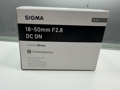Sigma 50mm dc dn - f2.8,